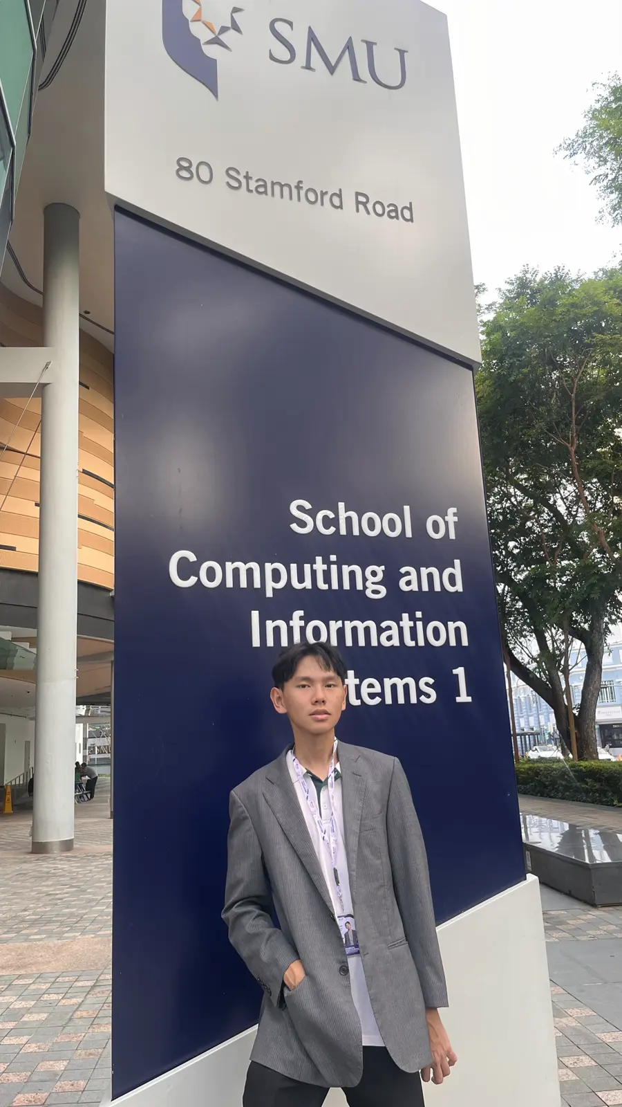 Presenting at the SMU conference